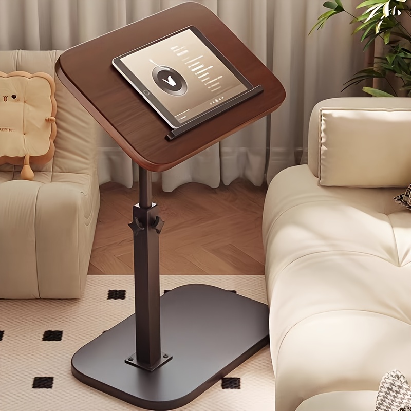 Black Walnut Swivel Laptop Des - Outdoor Furniture Wood recension och pris