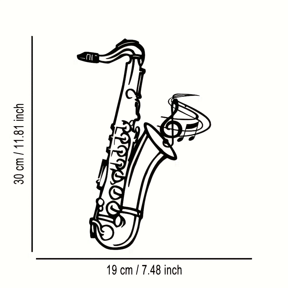CIFBUY Metal Wall Art Musical  - Outdoor Furniture Metal recension och pris