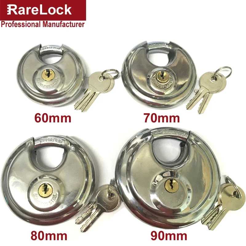 Circle Steel Padlock with 2 Ke - Outdoor Furniture Diy recension och pris
