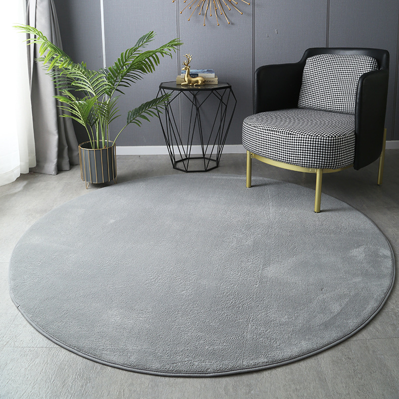 Round Thickened Coral Velvet C - Outdoor Daybed Furniture recension och pris