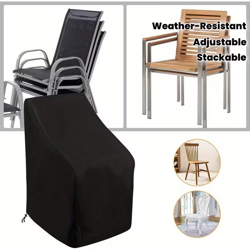 1pc Heavy-Duty Stacking Outdoo - Outdoor Furniture Metal recension och pris